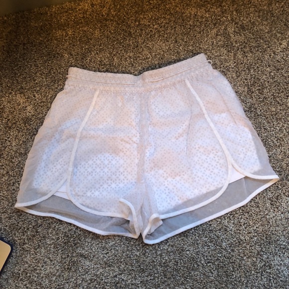 lululemon athletica Pants - Lululemon White Shorts
